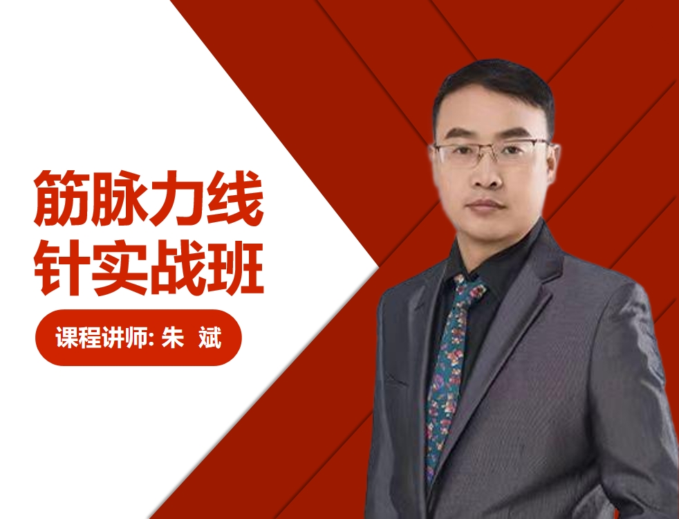 朱斌·筋脉力线针实战班